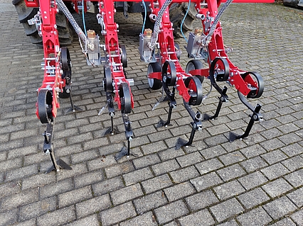 Die Hacke aus der Nähe