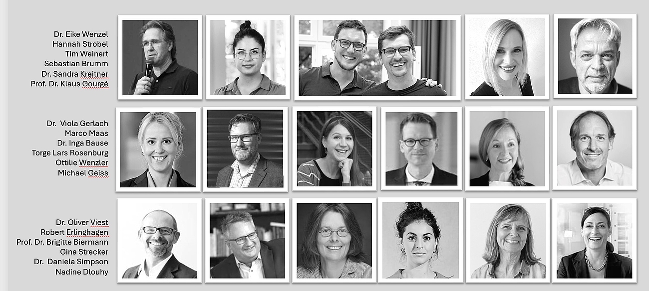 Auf allen Positionen bestens besetzt: unser Team aus insgesamt 18 Dozentinnen und Dozenten. Einige davon stellen sich weiter unten näher vor…