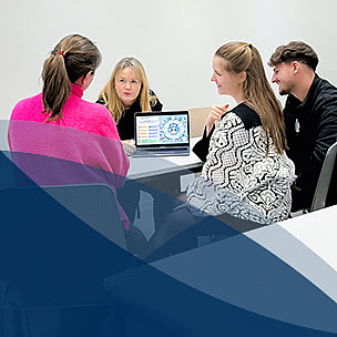 Illustration von Diagrammen, Kurven und Balken