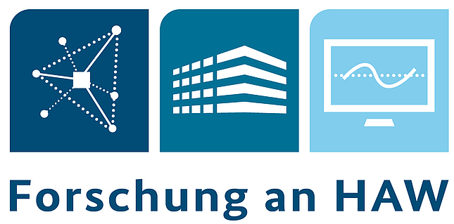 Logo des Förderprogramms „Forschung an HAW“ 
