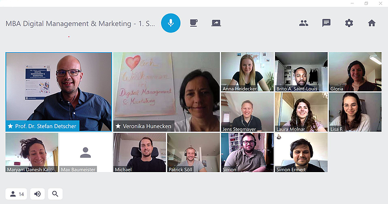 Introveranstaltung mit den neuen Erst-Semestern