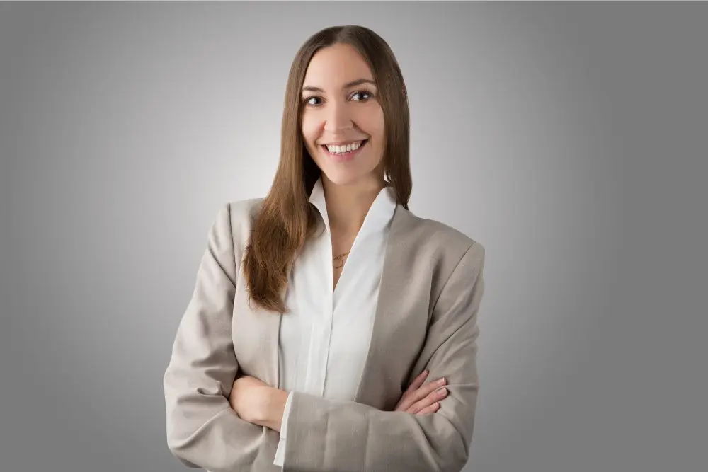 Absolventin Vanessa Geisler
