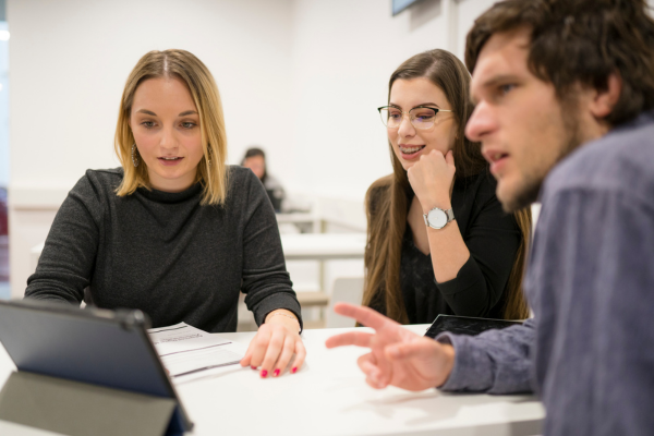 BWL-Studierende der HfWU